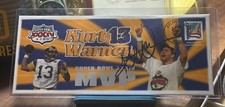 KURT WARNER AUTOGRAPH Super Bowl XXXIV MVP FIRST DAY COVER Jan. 30, 2000 🏈🏆