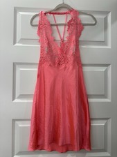 Victoria secret Babydool Slip Dress Hot Pink Y2K Size M