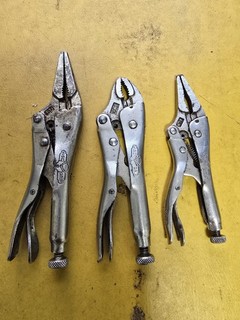 Vintage Petersen Hewitt Vise Grip Locking Pliers 6LN 5WR 4LN