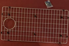 Kitchen Sink Protector Bottom Grid Stainless Steel 28.8”x14.8”