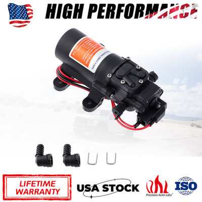 For Caravan RV BOAT 12V DC 1.2GPM Marine Water High Pressure Pump 2088-422-444