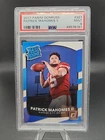 PATRICK MAHOMES II 2017 DONRUSS RATED ROOKIE FOOTBALL CHIEFS RC PSA 9