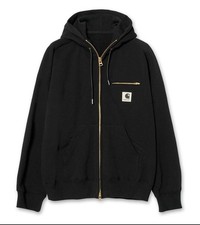 USED CARHARTT WIP COTTON JERSEY HOODIE SACAI UNUSED