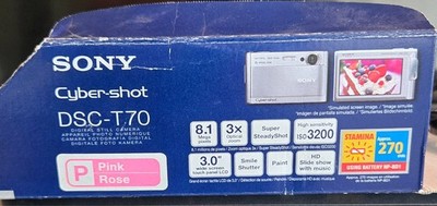 Sony Cyber-shot DSC-T70 SuperSteadyShot Compact Digital Camera