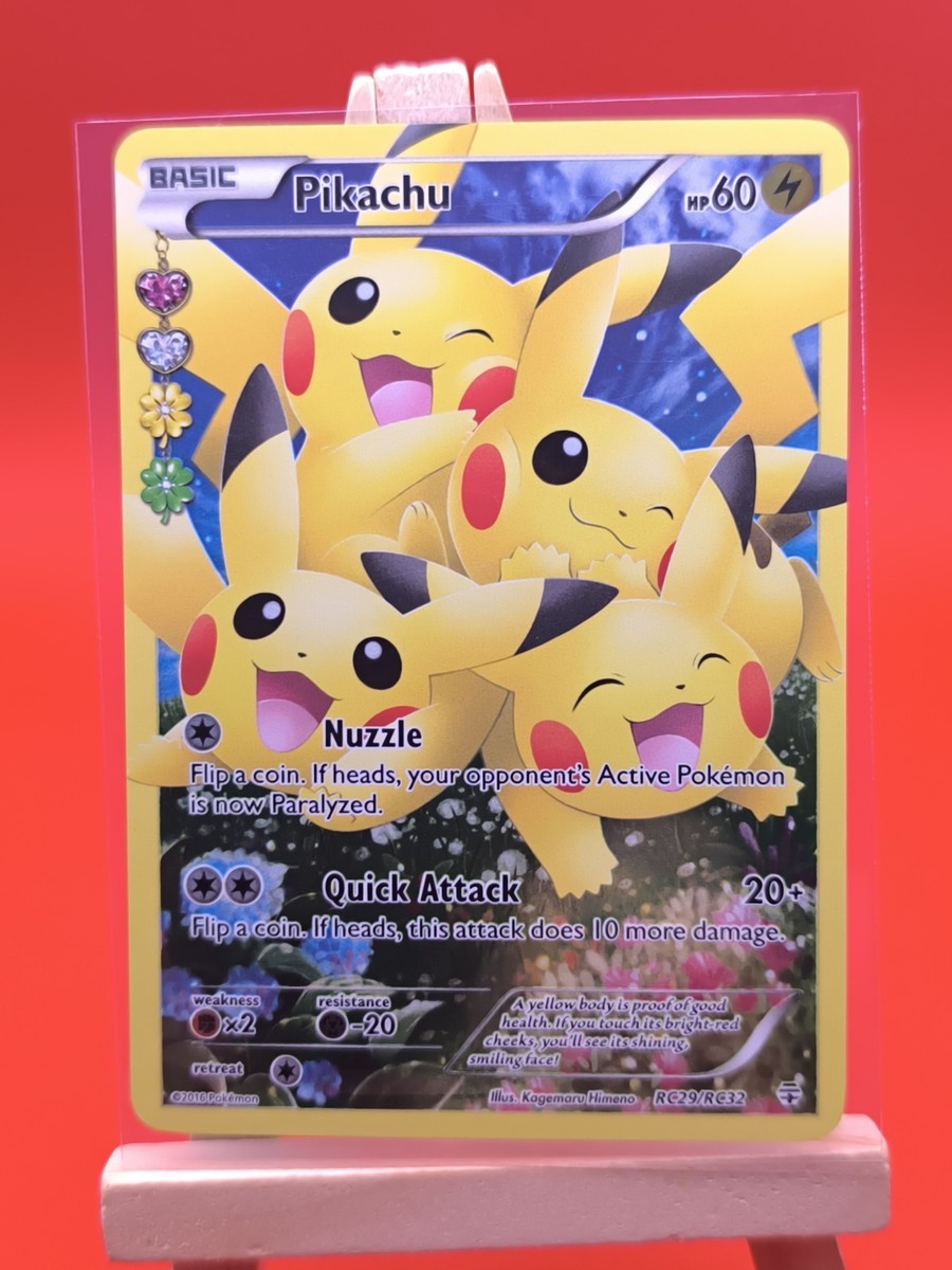 【英語版】ピカチュウ RC29/RC32 Generations Pikachu EX RC29/RC32 Generations Ultra Rare Full Art Holo Pokemon
