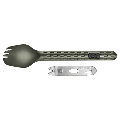 Gerber ComplEAT Devour Spork Essbesteck Gabel Löffel Multitool Sage Green