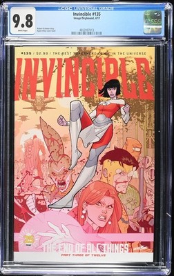 Invincible #135 (2017) Image Comics Skybound CGC 9.8