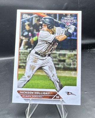 2023 Topps Pro Debut Jackson Holliday #PD-7 Delmarva Shorebirds