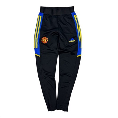 Manchester United FC Adidas Training Fußball Hose 2021 schwarz Größe XS...