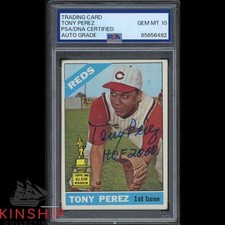 Tony Perez Cards, Rookie Card and Autographed Memorabilia Guide 37