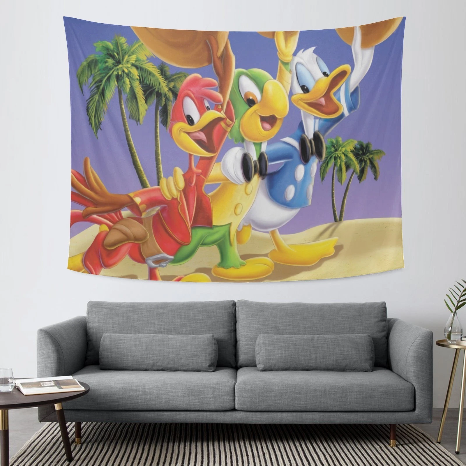 The Three Caballeros Tapestry Wall Decor for Bedroom Dorm