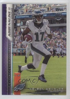 2015 Field Access Adrenaline Rush Purple 21/25 Nelson Agholor Rookie RC 0f6