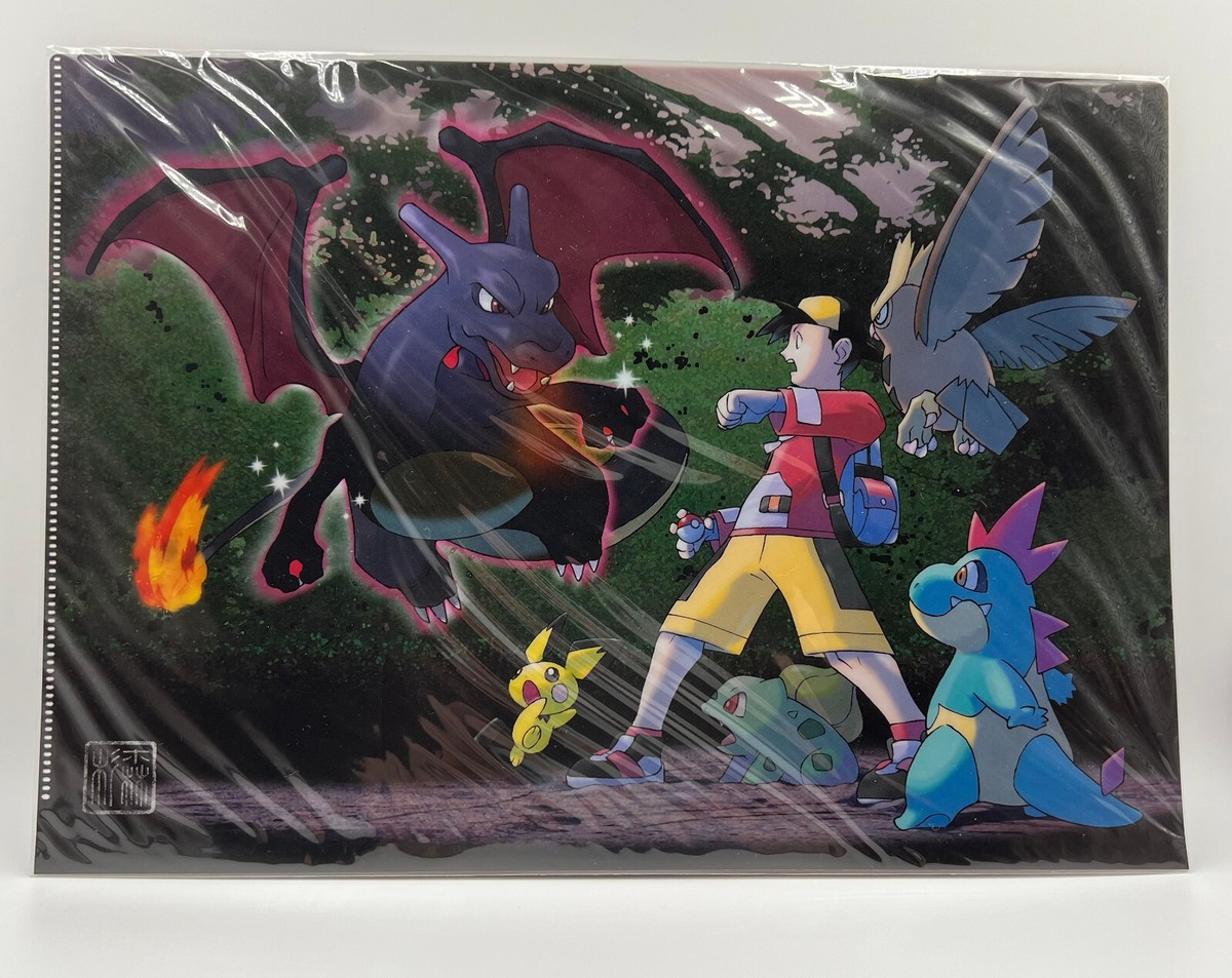 ポケットモンスター ギャラリーコレクション＆Game Artworks Pokemon Center Gallery Collection A4 Folder Art Sugimori