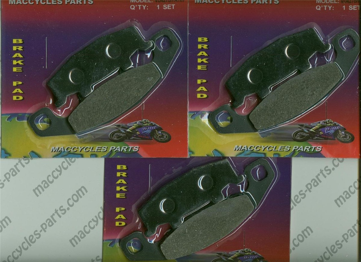 Kawasaki Disc Brake Pads ZX750 1987-1990 Front & Rear (3 sets) | eBay