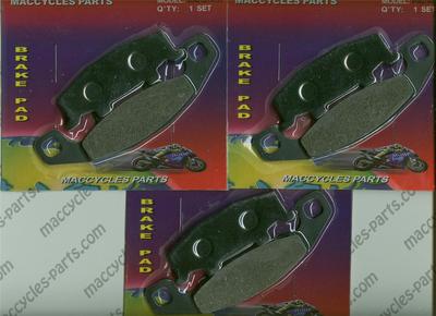 Kawasaki Disc Brake Pads ZX750 1987-1990 Front & Rear (3 sets) | eBay