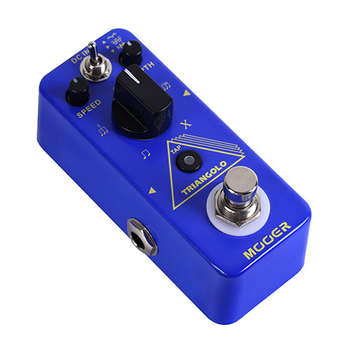 Mooer Micro Compact Triangolo Digital Tremolo Effects Pedal, MTR2