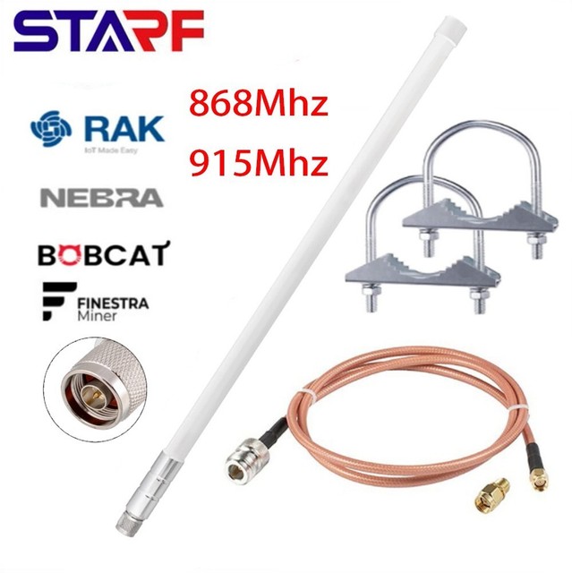 Hohe Qualität Antennen Kit Helium Bobcat Innen/Außen Sensecap M1 HNT EU868 Hohe Qualität Antennen Kit Helium Bobcat Innen/Außen Sensecap M1 HNT EU868