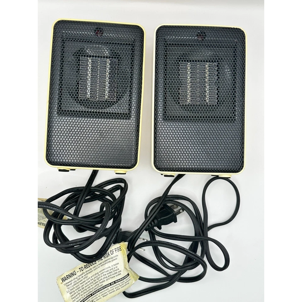 Mini calentadores portátiles de escritorio personales Comfort Zone de cerámica Foto 4 de 4