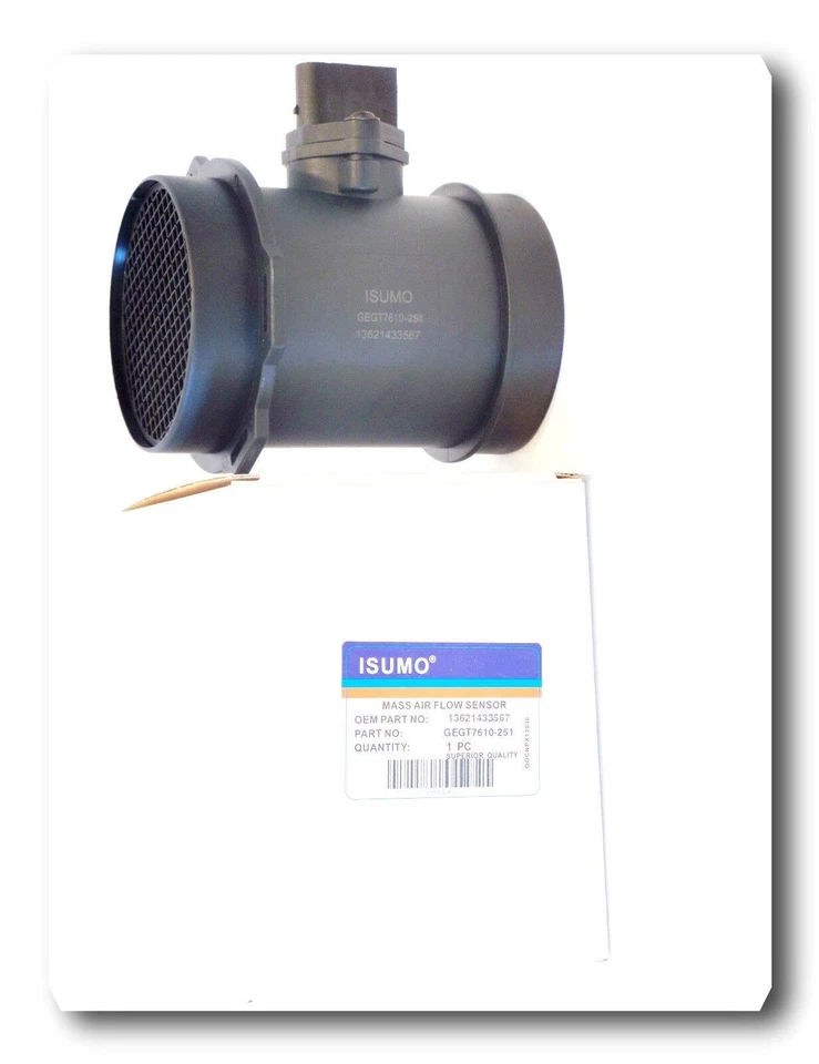 Sensor de flujo de masa de aire compatible con: BMW 540i 740i 740iL X5 Z8 Range Rover Foto 3 de 4