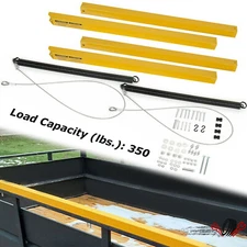 2 Sided Trailer Tailgate Ramp Lift Assist System 350 Pounds For Utility Trailer