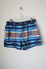 RARE Chubbies Originals Shorts 5.5 Inseam XL Elastic Waist Aztec Southwest Wild