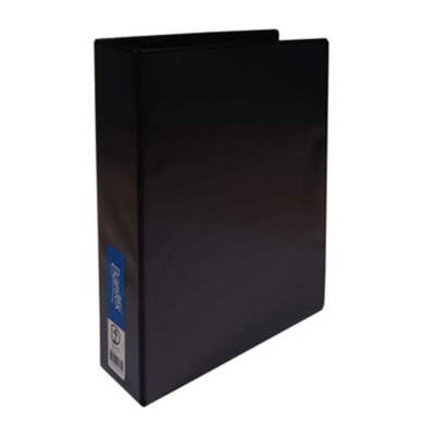 Bantex A4 4D-Ring insert Binder Acid Free Copy Safe Polypropylene 50mm Black