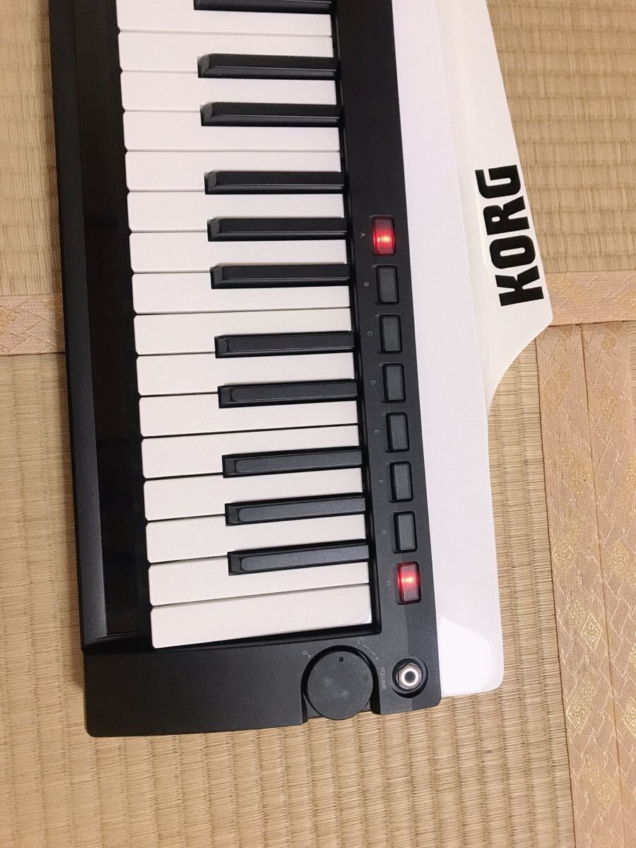 Rare! KORG RK-100S K-ON! Mugi Synthesizer Keyboard White Ltd Rare! KORG RK-100S K-ON! Mugi Synthesizer Keyboard White Ltd