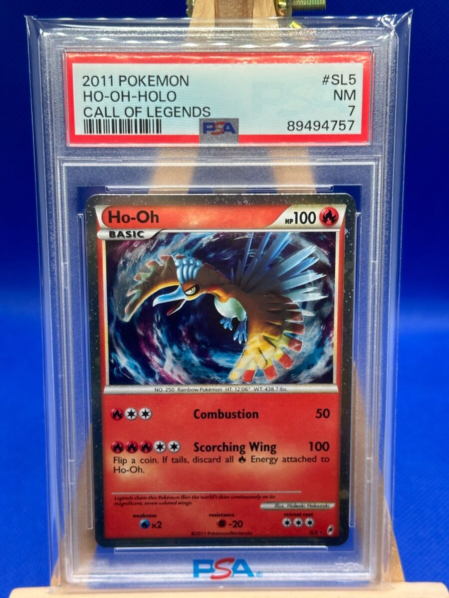 Ho-Oh Shiny Pokemon Card PSA 7 NM SL5 Call of Legends Holo Ho-Oh Shiny Pokemon Card PSA 7 NM SL5 Call of Legends Holo