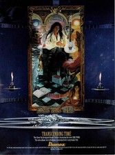 Ibanez Guitars -  JEM7VWH - TRANSCENDING TIME - STEVE VAI - 1993 Print Ad