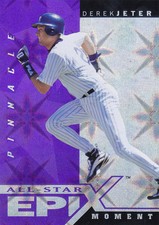 1998 Pinnacle Derek Jeter Epix Moments Purple Holofoil 💎