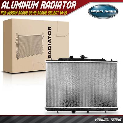 Radiator w/o Oil Cooler for Nissan Rogue 2008-2013 Rogue Select 14-15 X-Trail