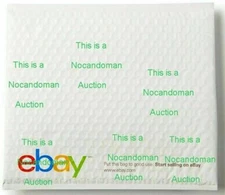 20 eBay BRANDED AIRJACKET ENVELOPES PADDED BUBBLE MAILERS 6.75 x 8.75 FREE SHIP