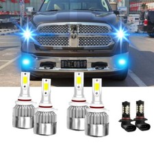 6x 8000K LED Bulbs for Ram 1500 2500 3500 13-...
