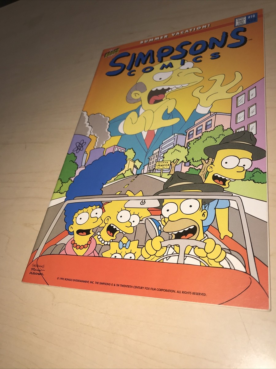 THE SIMPSONS COMICS #10 (-9.8) BONGO COMICS/1995 | eBay