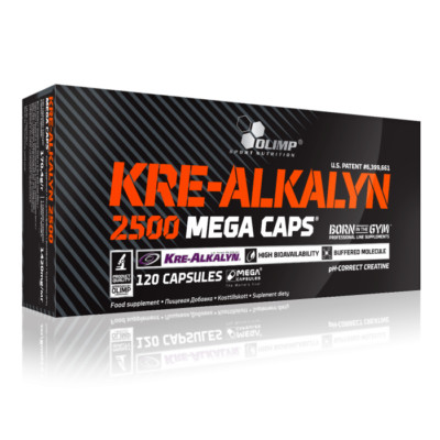 Olimp Kre-Alkalyn 2500 Mega Caps 120 Kapseln Creatin Monohydrat