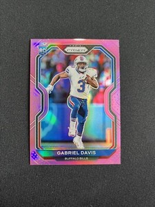 Gabriel Davis 2020 Prizm Pink Rookie #312 Buffalo BILLS