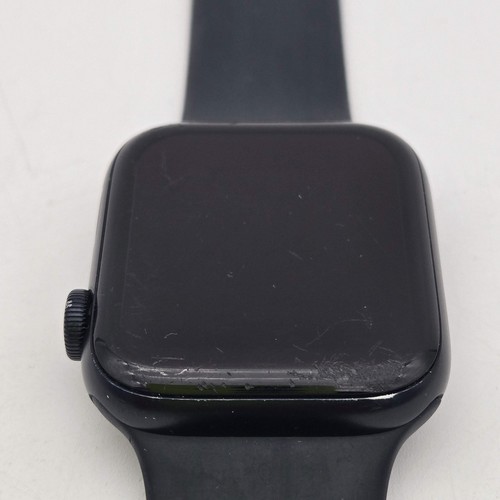 Unlocked Apple Watch SE 2nd Gen 44MM Midnight Aluminum Black Sport Band A2727 - Picture 7 of 11