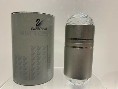Swarovski Crystal Mint Cigarette Holder Brushed Rhodium Very Rare 7503 050  000