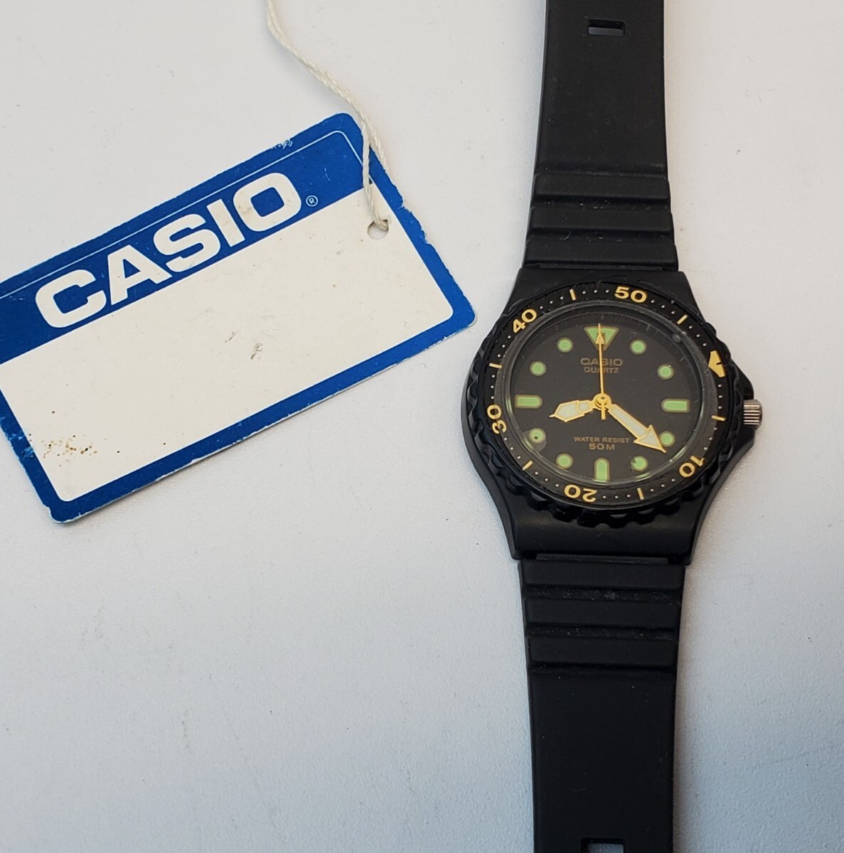 Casio Labeled Watch 705 LX-82 Quartz 50 Meters 111A5-Y82 With Tag