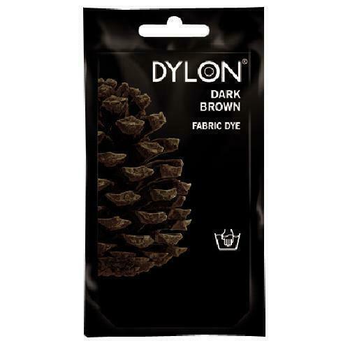 DYLON Hand Fabric Dye - 50g, Dark Brown for sale online