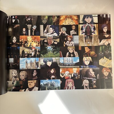 Original Fire Emblem Three Houses Limit Collection Fódlan Art Book