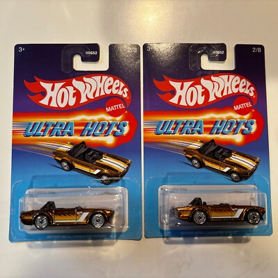 Hot Wheels Ultra Hots Triumph TR6 (lot of 2)