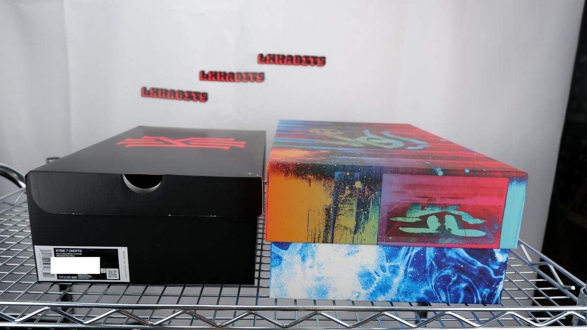 NEW Nike Kyrie 7 VII Concepts Horus SPECIAL BOX CT1135 900 Orange