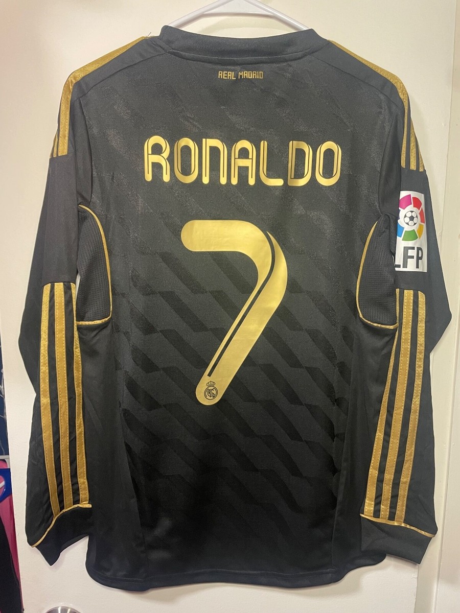 Real Madrid 2011/12 Long Sleeve Jersey, Ronaldo #7 | eBay