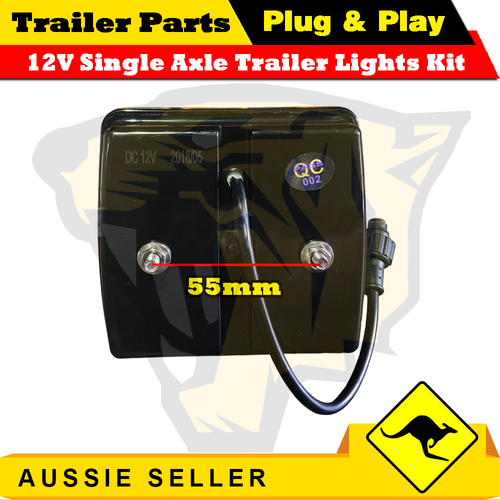 2 x 18 LED 6x4 8x5 BOX TRAILER Light Kit, Plug & Play, Water Proof