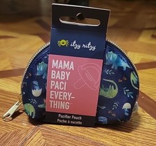 Itzy Ritzy Mama Baby Paci Everything Pacifier Pouches Holder Pouch