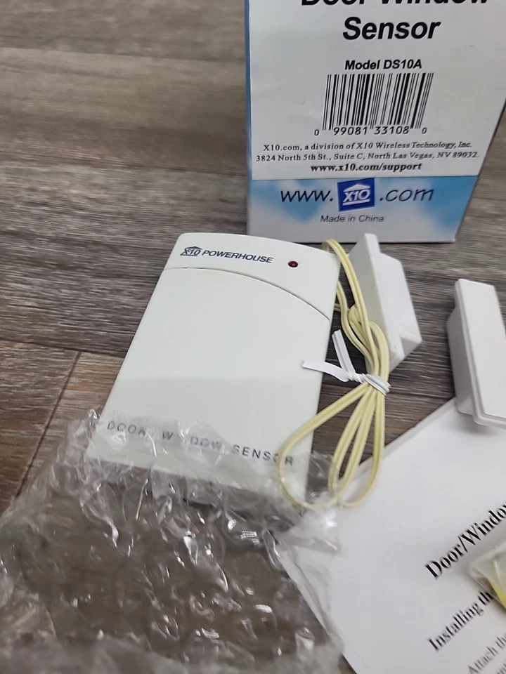X10 Wireless Security Door Window Sensor Model DS10A  New in box - Image 3 of 4