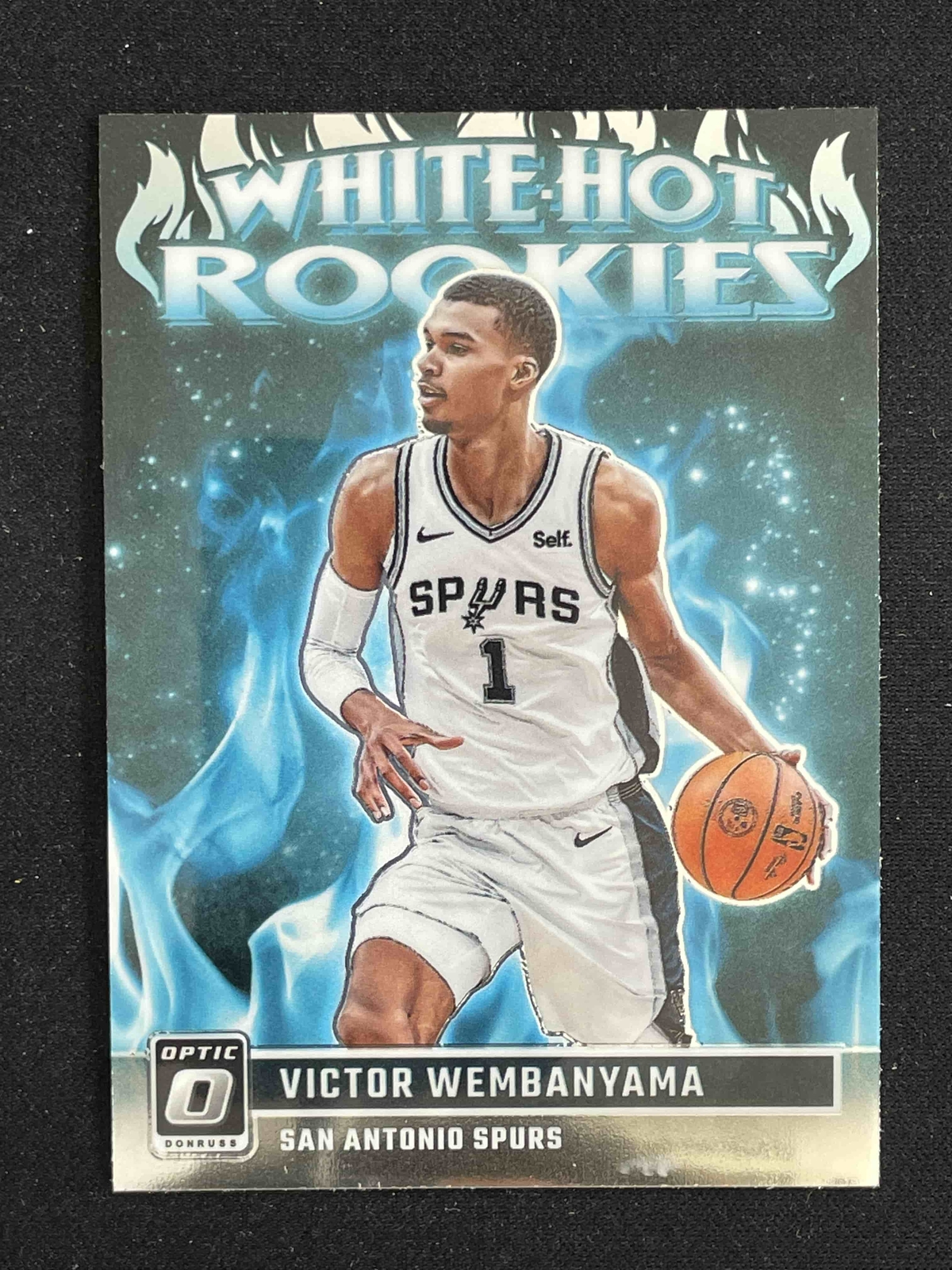 Victor Wembanyama 2023-24 Panini Donruss Optic White Hot Rookies RC #2