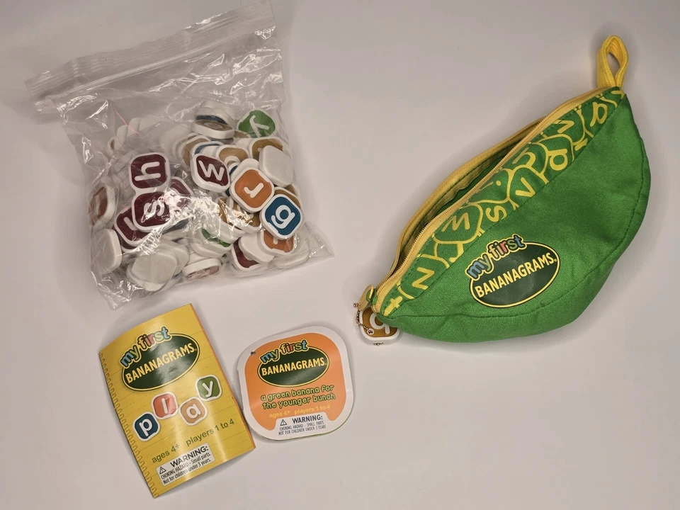 My First Bananagrams Word Tile Game Young Reading Skills Letters Educational 4+ - Image 2 of 2