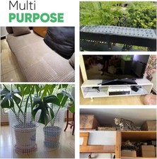 8Pcs Cat Deterrent  Repellent Scat Plastic Clear Spikes Mat Outdoor Indoor